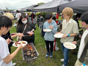 大阪でもBBQ